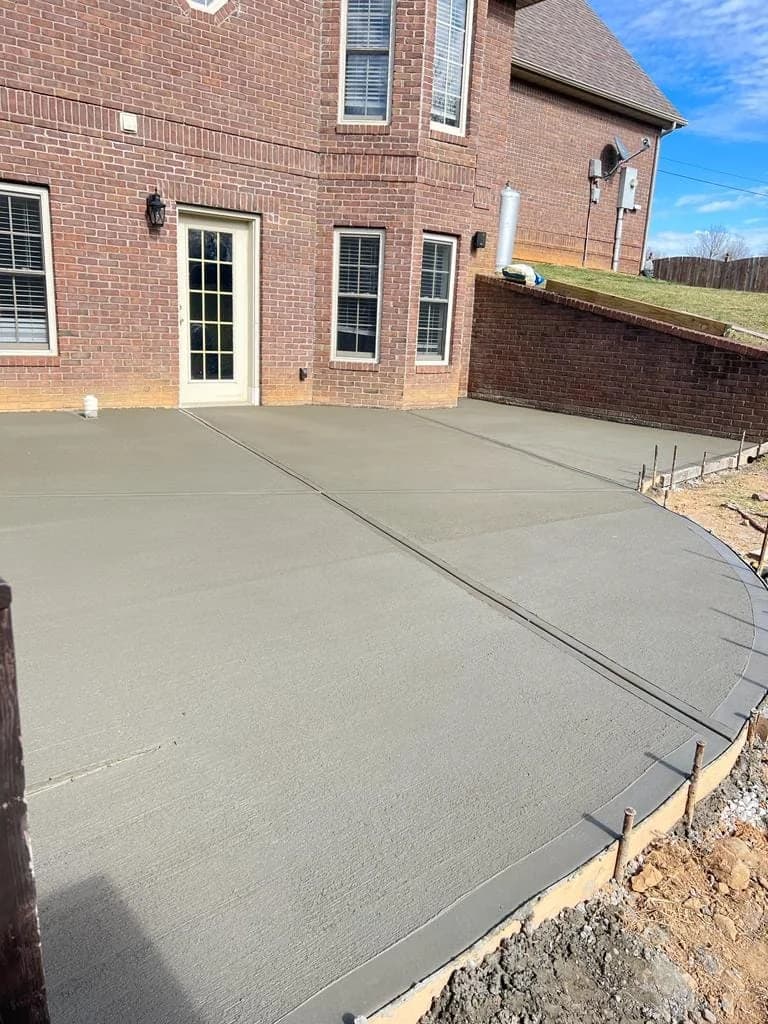 Professional concrete work